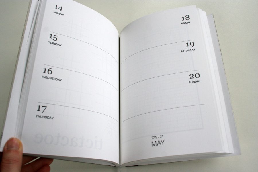 Sandra Becker – Work Book Calendar