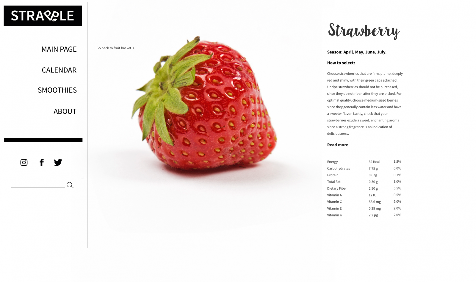 Olga Rogozhyna Website Strawberry